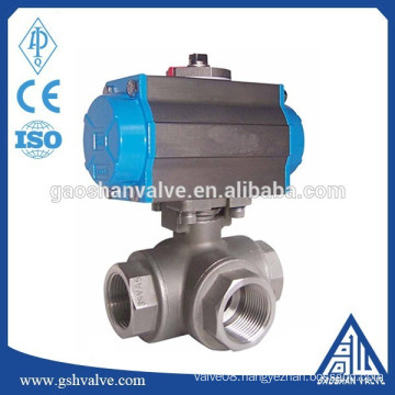 3 way automation flood ball valve